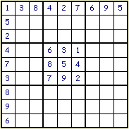 Règles du Sudoku